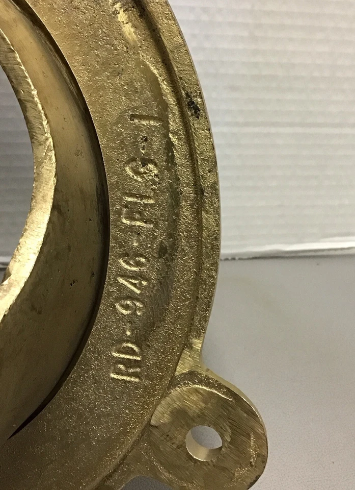 "Boquilla bajante de vatios 6"" IPS roscada níquel fundido bronce (R8)" Foto 2 de 4