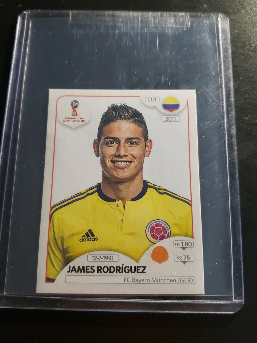 2018 Panini World Cup Stickers Russia #643 James Rodriguez