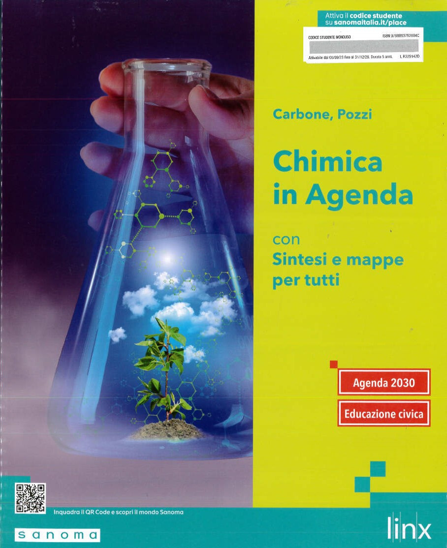 CHIMICA IN AGENDA EDIZIONI LINX  9788893792004 NUOVO STOCK