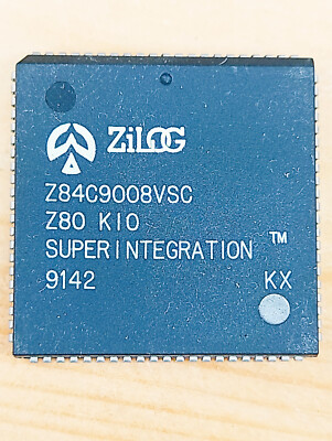 1x I3 Z80 CMOS Microprocessors Z84C90 KIO Serial/ Parallel Counter/Timer