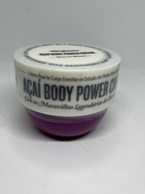 New, ACAI SOL DE JANEIRO AÇAÍ­ BODY POWER CREAM 2.5 oz/ 75 ml  Rare Discontinued