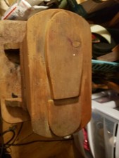 Handmade Primitive Shoe Shine Box With Brush And Old Shoe Polish Tin.