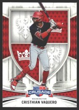 Cristhian Vaquero #39 2024 Panini Crusade Washington Nationals