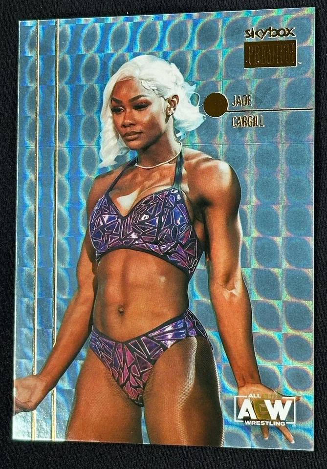 Jade Cargill 🔥2022 Metal Universe AEW Skybox Premium Star Sapphires  - Image 3 of 3