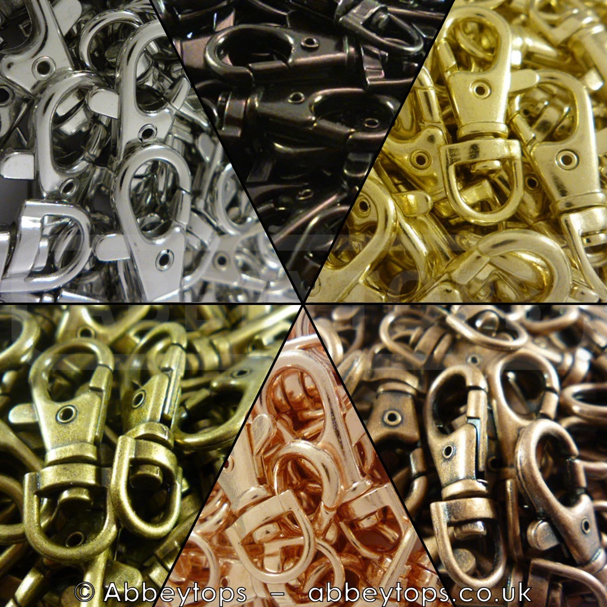 37 Mm Hummer Drehbare Verschlüsse Clips Tasche Schlüsselring Haken