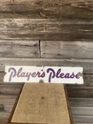 Vintage Players Tobacco Porcelain Sign Advertising Tobacco Sign