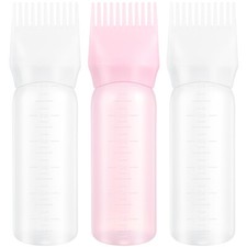 3 Pcs Color Applicator Bottle Oil Dispenser for Hair Application Bottles
