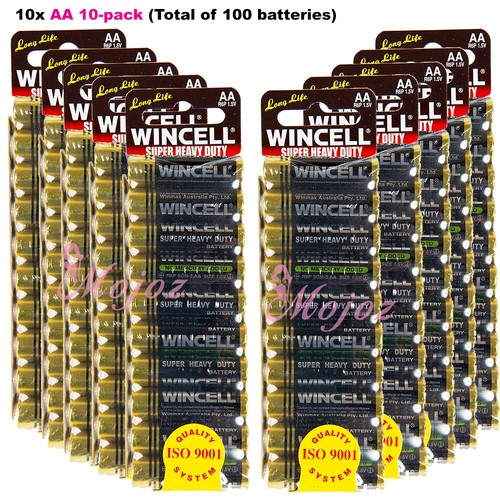 WINCELL AA or AAA Super Heavy Duty Batteries Extra Long Life Battery Multi-Pack - Picture 13 of 19