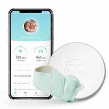 Owlet Smart Sock 2 Baby Monitor 0-18 Months - Mint - NEW  
