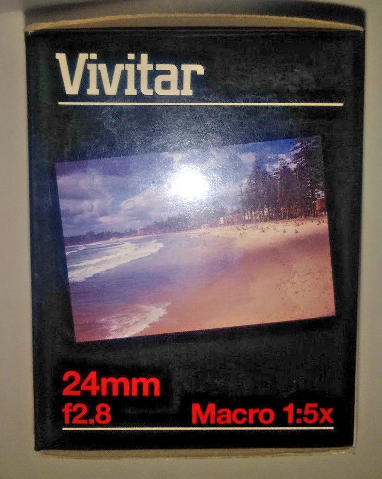 Vivitar 24mm/f2.8 Interchangeable Macro 1.5x Lens for Nikon (BRAND NEW!) - Image 4 of 4