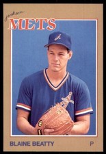 1988 Grand Slam Blaine Beatty Baseball Card #15