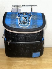 LOUNGEFLY HARRY POTTER RAVENCLAW PLAID MINI BACKPACK NWT PERFECT Loungefly Harry Potter Ravenclaw Plaid Mini Backpack | Hot Topic main image 4