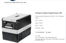Portable Fridge Freezer 55lt, type VF55P