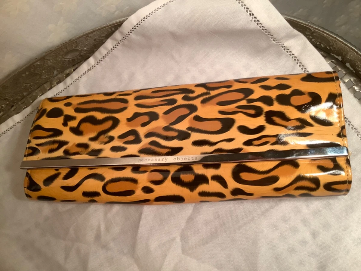 Animal print clutch purse sale