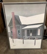 Velox Ward Signed Screenprint 1975 signed and numbered