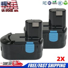 2PACK 18V 3.5Ah Ni-MH Battery for Hitachi EB1812S EB1814SL EB1820 EB1820L Tool
