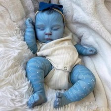19in Reborn Baby Doll Peaches Avatar Newborn Handmade 3D Skin Tone Visible Veins
