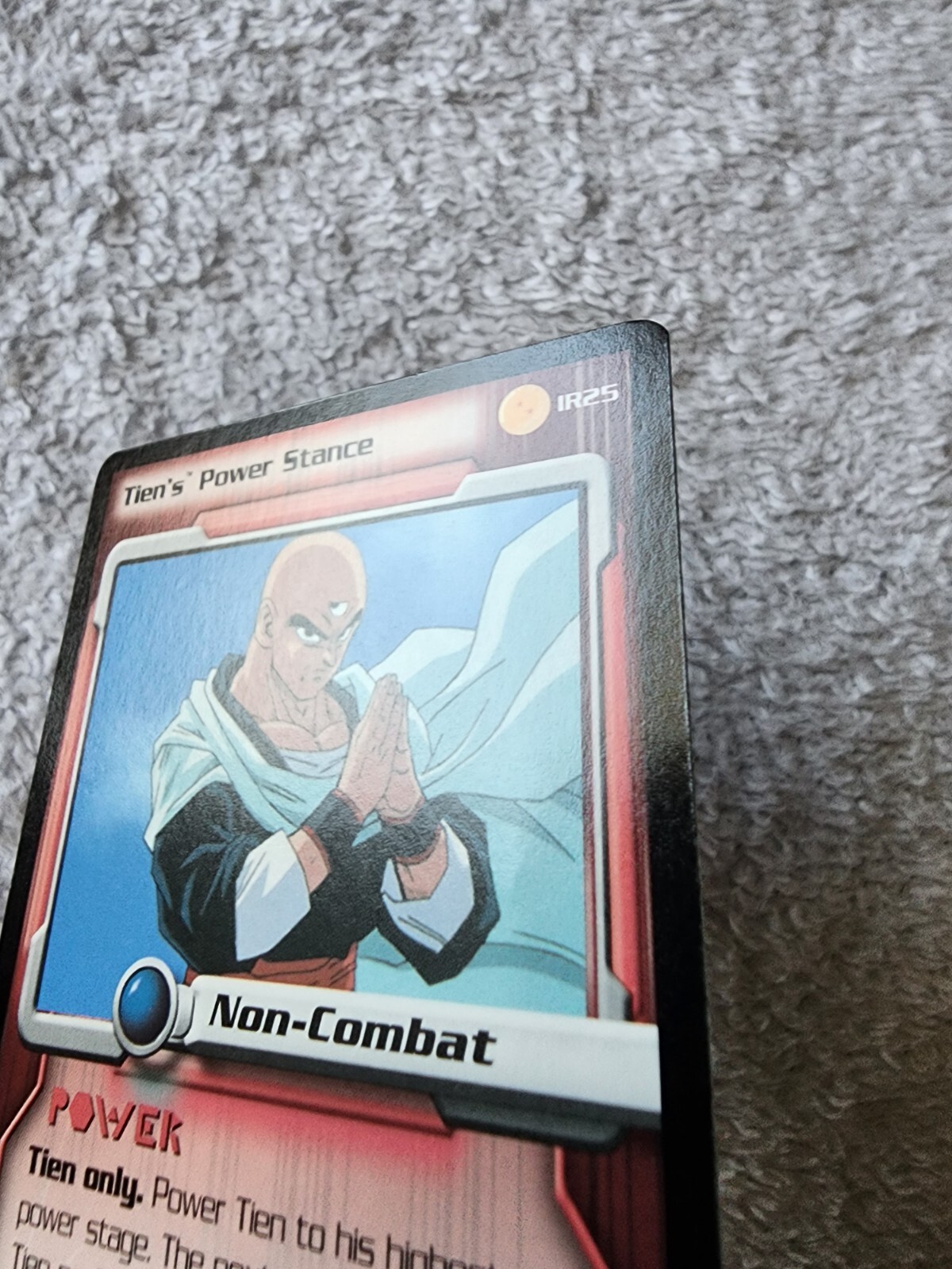 DBZ Dragon Ball Z Tien's Power Stance IR25 CCG Limited DBZ Irwin Toy LP