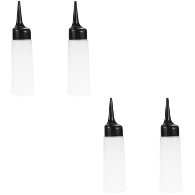 2 Stk Salonhaarflaschen Applikatorflasche Für Haarfarbe Salon-Applikatorflasche