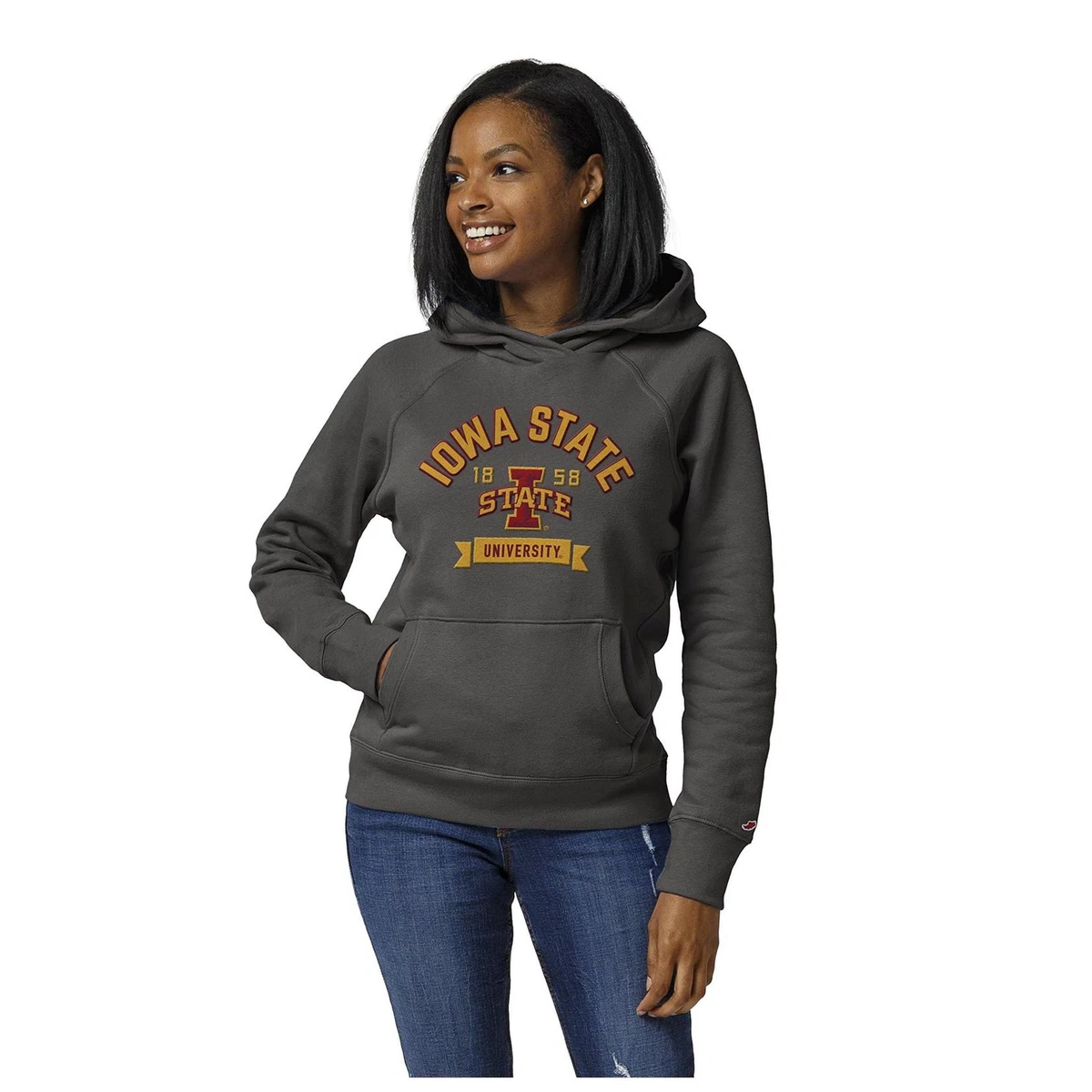 League Brand Women s Iowa State Cyclones Academy Pullover Hoodie