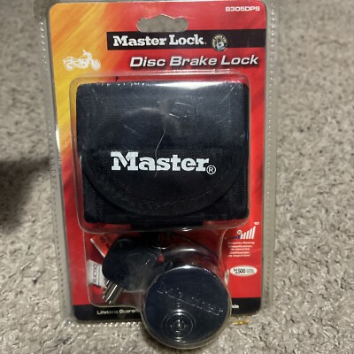 Master Lock Disc Brake Lock Motorcycle