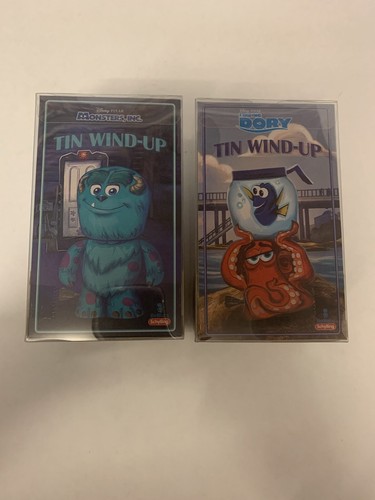 Finding Dory Tin Wind-up Toy Scully Monsters Inc 2016 Finding Nemo New In Box - Picture 2 of 3