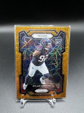 DYLAN HORTON 2023 PRIZM SP ORANGE LASER PRIZM RC