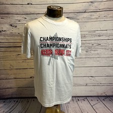 T-shirt Adidas Championships Championnats CIS SIC 2014 2015 bianca XL