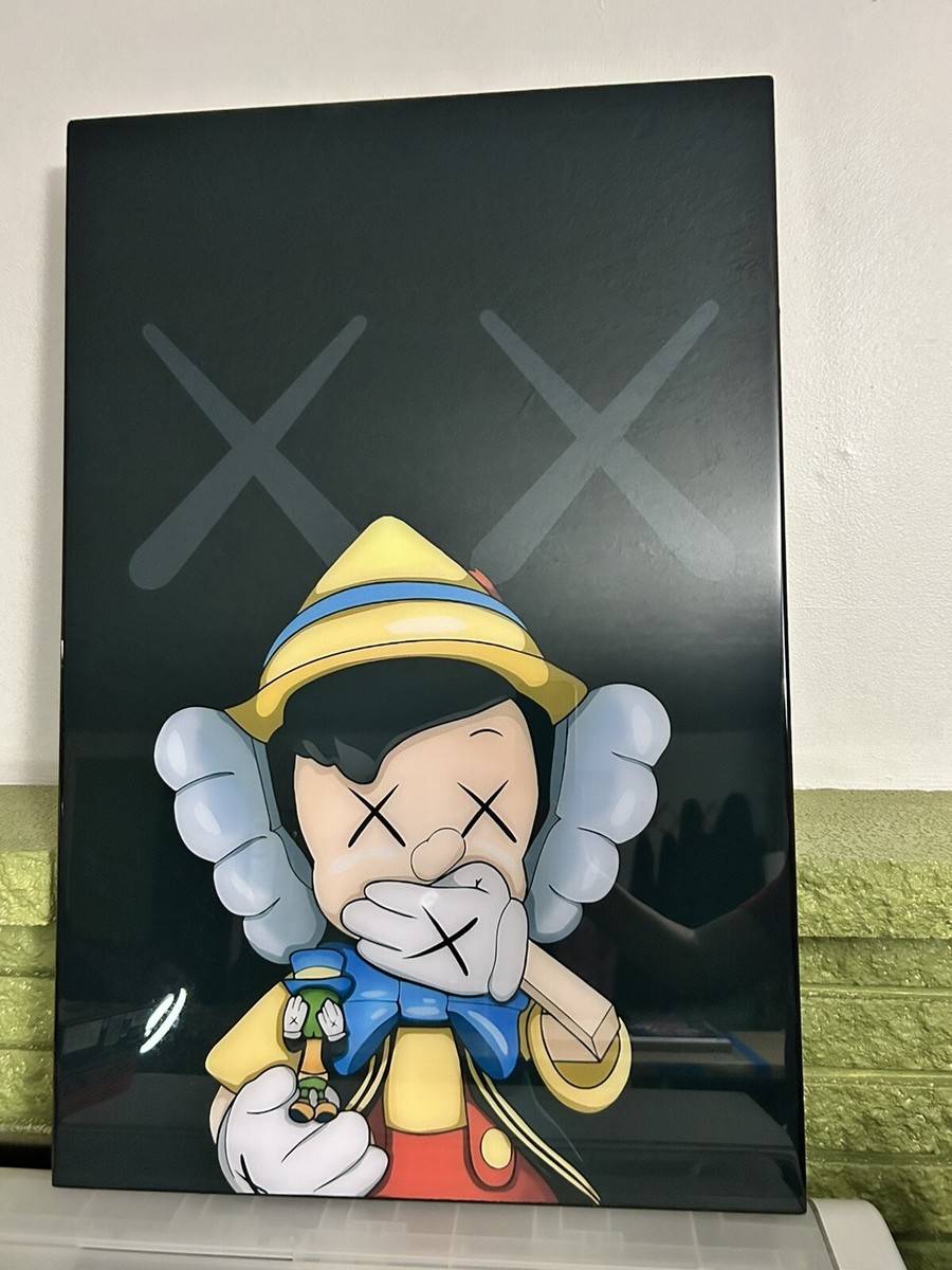 Resin Epoxy Wall Art. (Pinocchio Kaws) | eBay