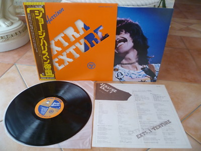 George Harrison''Extra Texture''audiophile Japan LP+OBI-GIMMIX COVER-MINT-