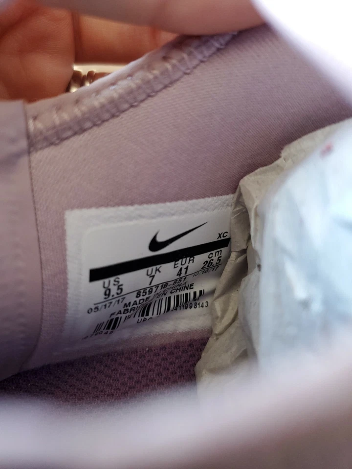 Nike Feminino Air Zoom Ultra RCT HC 859718-651 Novo 9.5 elementalrose - Imagem 3 de 3