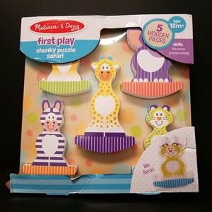 melissa and doug chunky safari puzzle