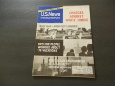 US News World Report Mar 11 1974 Charges Against White House;Gas Lines  ID:20687