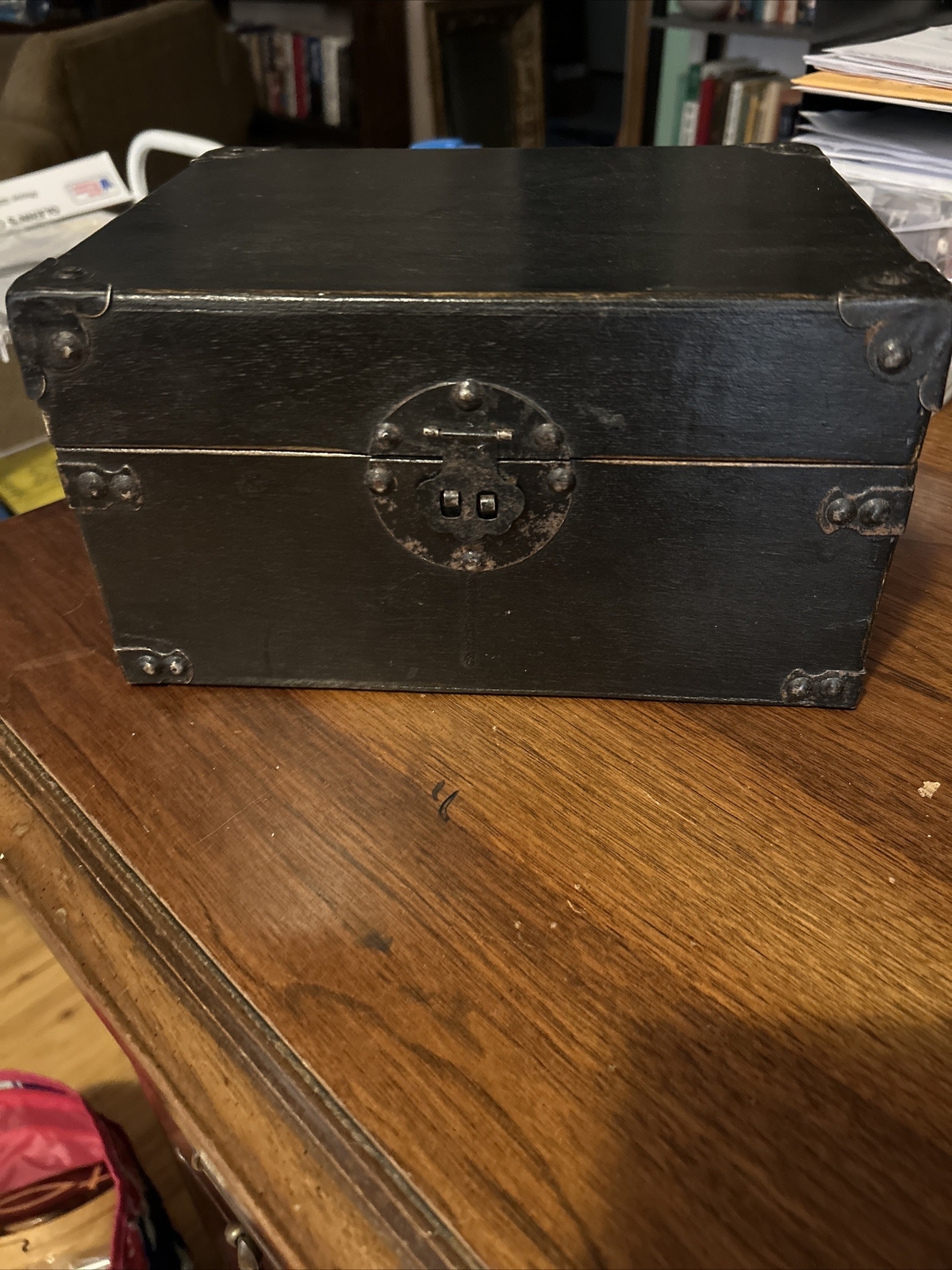 Antique Wooden Box eBay