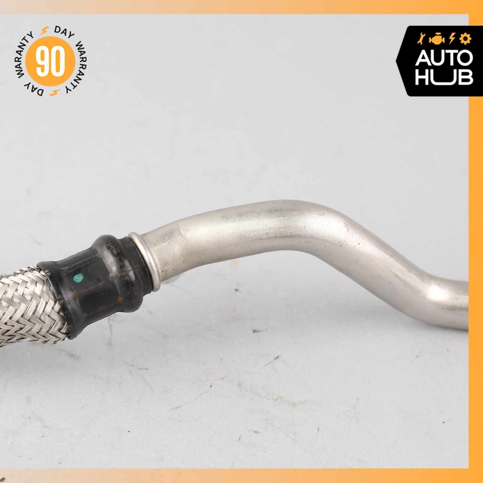 03-12 Bentley Continental Flying Spur Turbocharger Return Oil Line Right Side