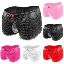 Sissy Sex Schlafunterteile Schlüpfer Shorts Sissy Slips Spitze Täglich