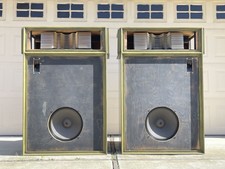 Rare Vintage Speakers Jbl 375 H5039 Horns L5090 Lens Altec 416-8a Ev T350