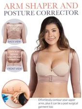 Compression Garment PostSurgery Arm Body Shaper Compression Arm Sleeve CURVEEZ