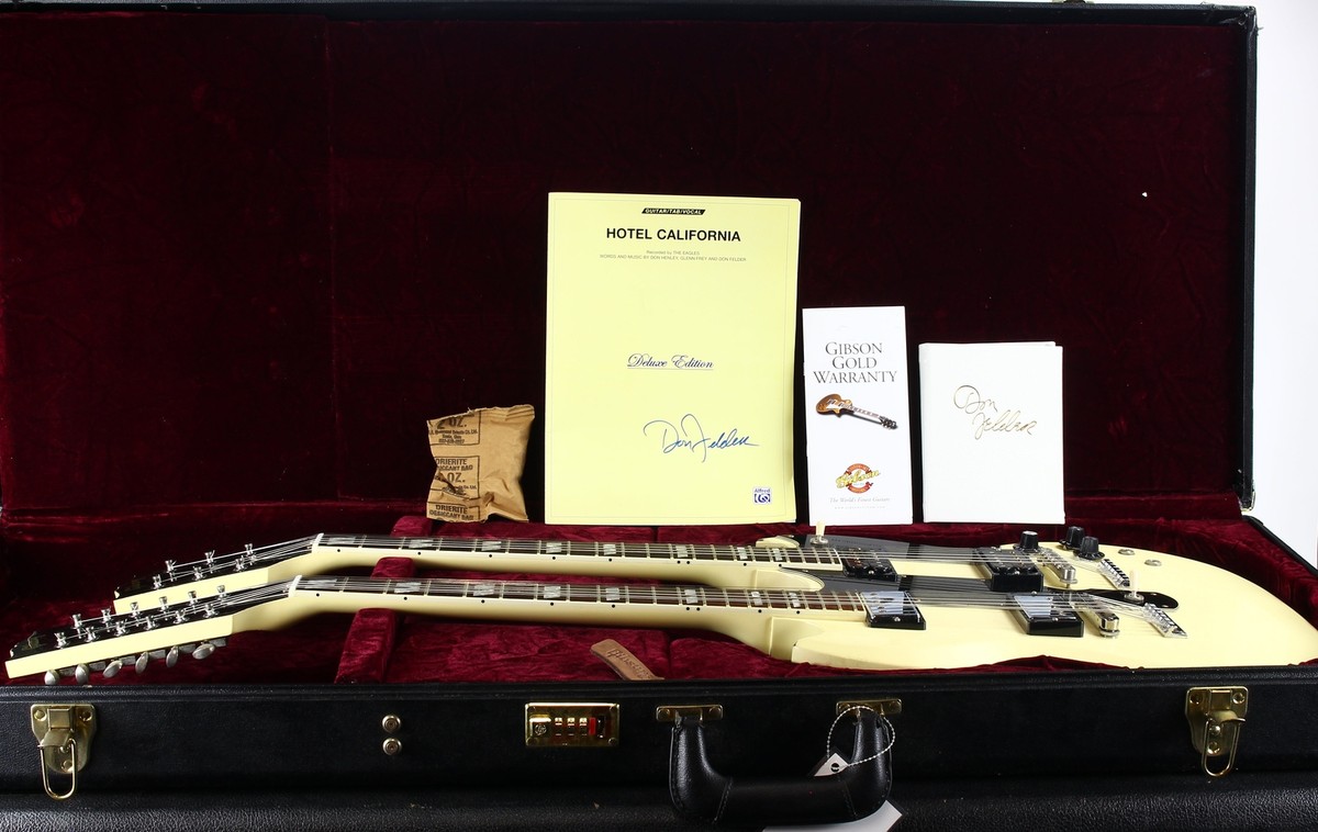 Gibson Custom Don Felder AGED EDS-1275 Double Neck HOTEL 