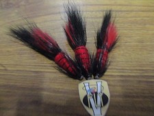 3 V Fly 1.5 Inch Ultimate Junction Prawn Brass Salmon Tube Flies & Trebles 