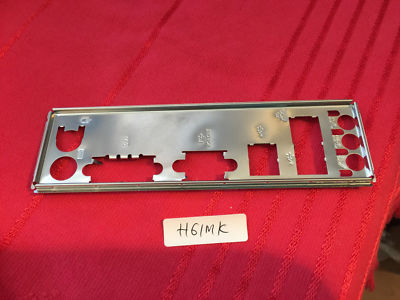 ASUS IO SHIELD ASUS B85M-K ,  B85M-F/SI , A68HM-K   H61M K , H81M-K, H81M-P 