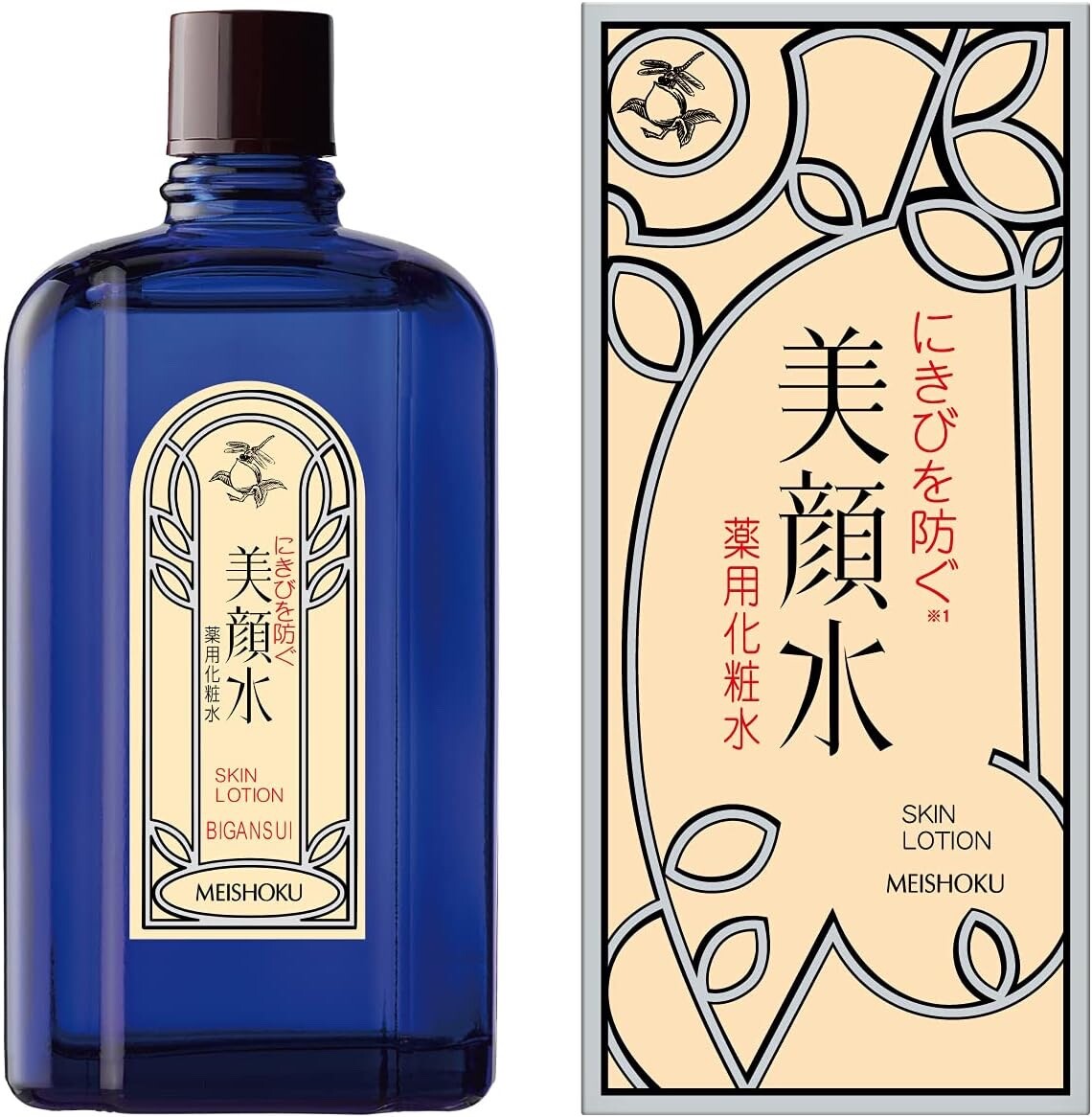 Luminage Lotion 化粧水 CHANSO COSMETICS ２本 Meishoku Bigansui Skin Lotion 90mL/3.04oz Made in Japan Prevent