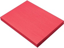 Holiday Red Construction Paper 100 Sheets 9 x 12 inch for School Art Crafts