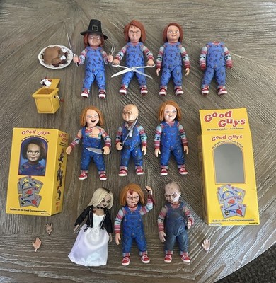 NECA Chucky Series 1 And 2 Lot
