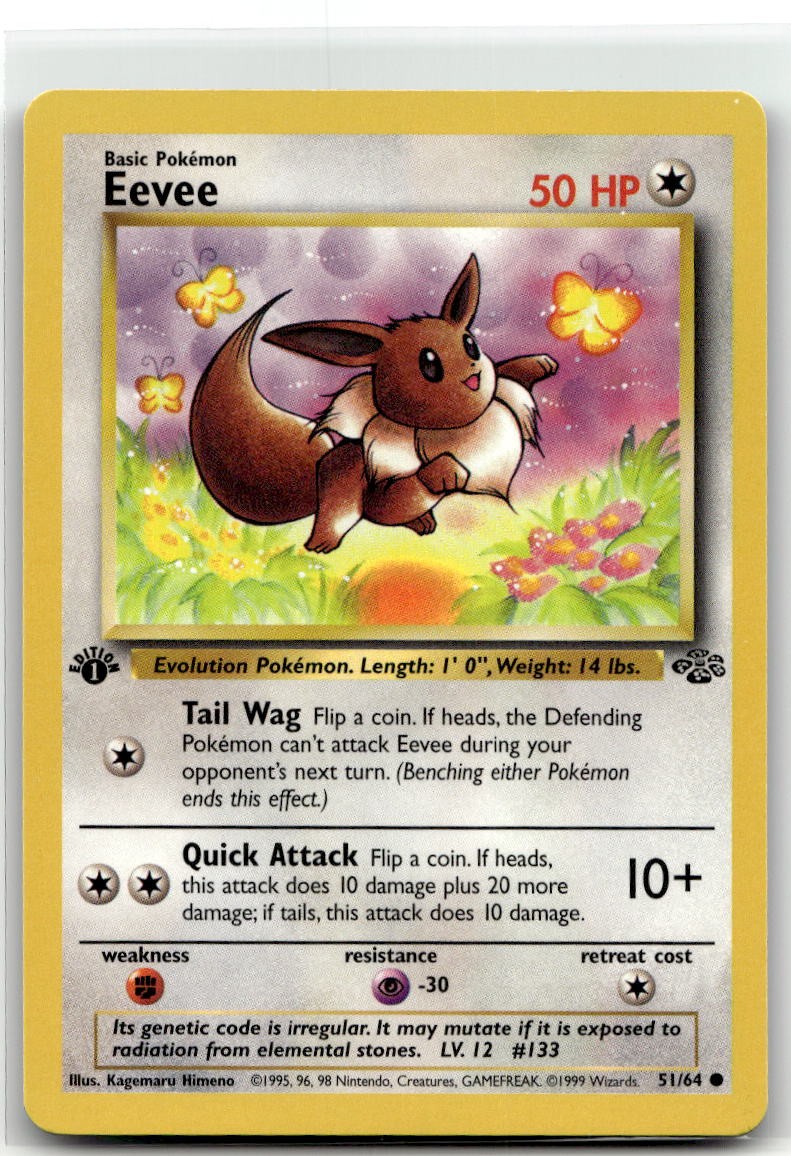 Eevee Common Jungle 51/64 NM