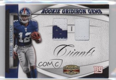 2011 Panini Gridiron Gear Rookie Gems Combo Prime 32/50 Jerrel Jernigan RC 0a1