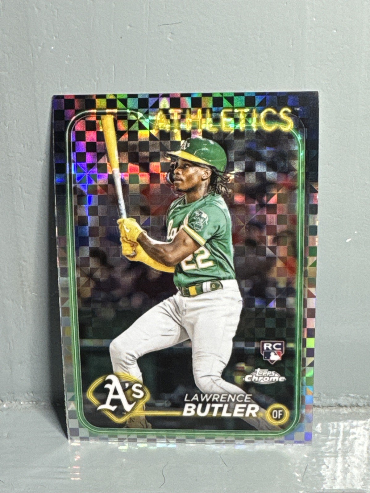2024 Topps Chrome - Lawrence Butler #5 X-Fractor (RC)