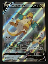 Dragonite V 192/203 Evolving Skies Pokemon Card Alternate Art - LP