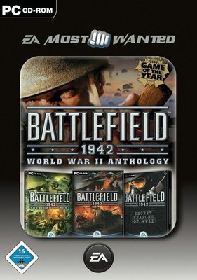 BATTLEFIELD 1942 - WORLD WAR II ANTHOLOGY PC 4 Discs sehr guter Zustand R04