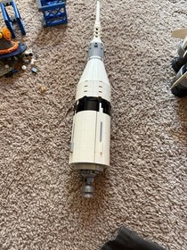 LEGO NASA Apollo Saturn V Rocket 21309 Used Great Condition With Stand & Minis